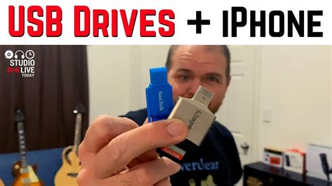 hook up flash drive to iphone